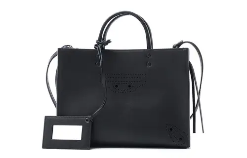 Balenciaga Leather Crossbody Handbag Regular Women's Black