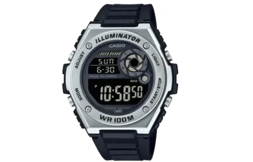 CASIO Men DIGITAL Series Black Watch MWD-100H-1BV