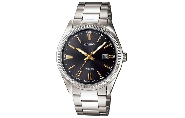 CASIO STANDARD Steel Heart Collection Business Quartz Movement Stainless Steel Strap Watch