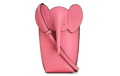 LOEWE Calfskin Handheld Shoulder Bag, Crossbody Bag Women's Light Pink/Candy Color