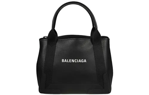 Balenciaga Calfskin Combo Bag, Tote Bag, Shopping Bag, Shoulder Bag Regular Women's Black
