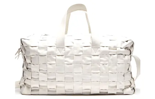 Bottega Veneta Calfskin Handbag Men's White