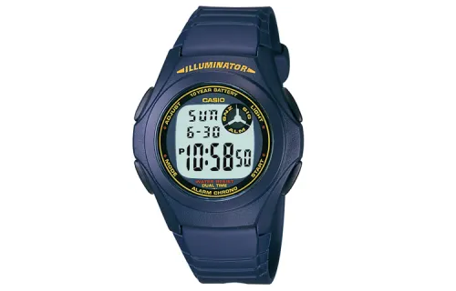 CASIO Men YOUTH Green Watch F-200W-2B