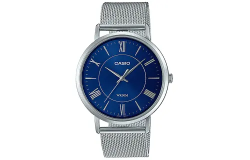CASIO Men Standard Series Blue Watch MTP-B110M-2AV