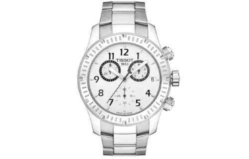 TISSOT V8 Quartz Movement Men's Watches Watch 42.5mm White Dial Stainless Steel Case Stainless Steel Watchband