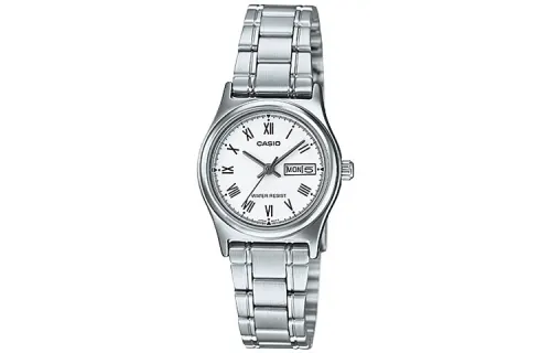 CASIO Women's Standard Series 25mm Silver Watch LTP-V006D-7B