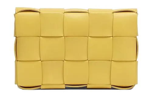 Bottega Veneta CASSETTE Sheepskin Pillow Bag, Shoulder Bag, Crossbody Bag Women's Butter Cup Color