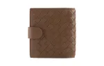Bottega Veneta Leather Wallet Women's Brown