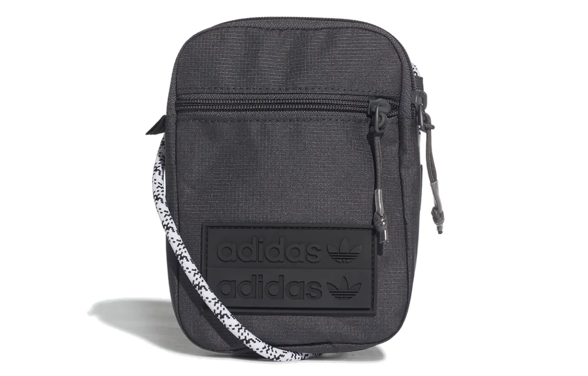 Adidas Originals Recycled Polyester Crossbody Bag Regular Unisex Black