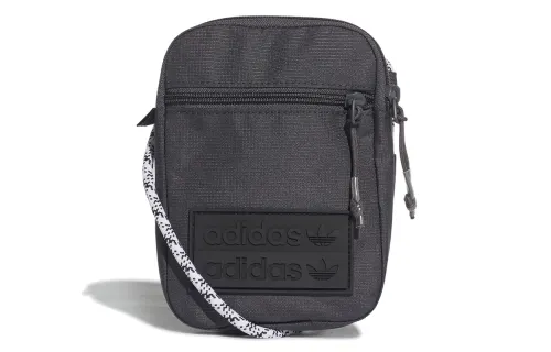 Adidas Originals Recycled Polyester Crossbody Bag Regular Unisex Black