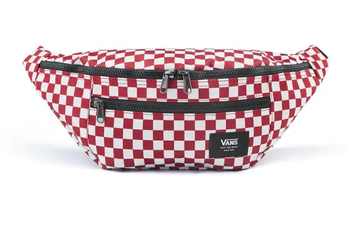 Vans Polyester Sling Bag, Crossbody Bag, Fanny Pack Regular Unisex Red