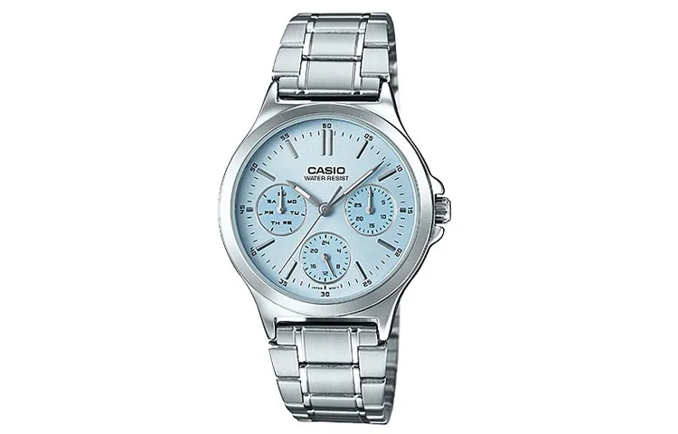 CASIO Women's Standard Series Blue Watch LTP-V300D-2A