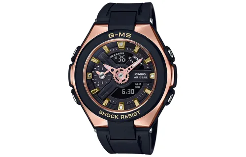 CASIO Women's BABY-G Black Watch MSG-400G-1A1