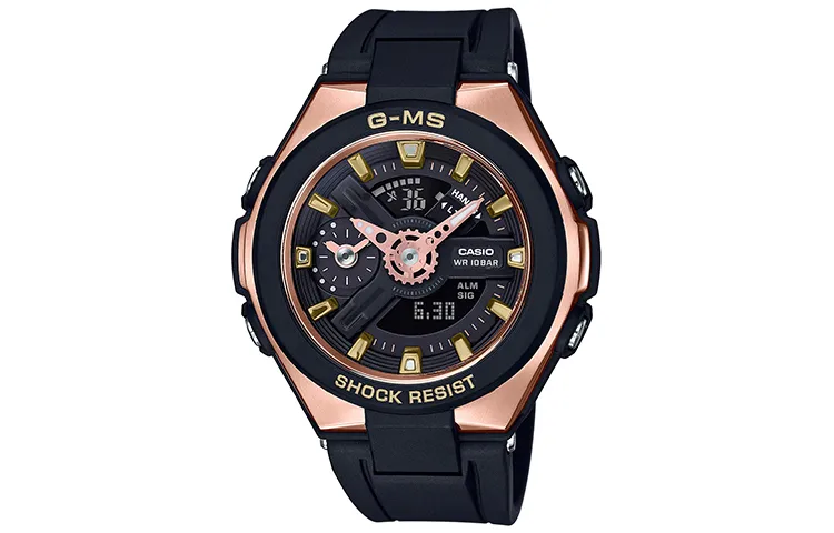 CASIO Women's BABY-G Black Watch MSG-400G-1A1
