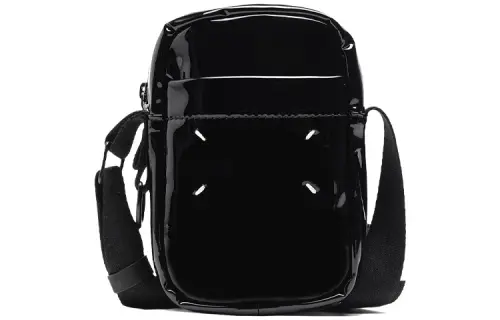 Maison Margiela Polyurethane Shoulder Bag, Crossbody Bag Unisex Black