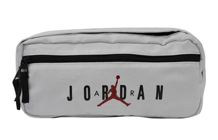 Jordan Polyurethane Crossbody Bag, Sling Bag, Fanny Pack Regular Unisex White