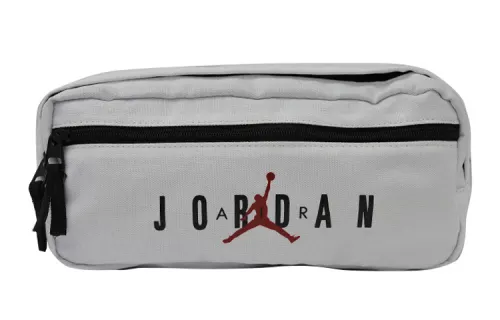 Jordan Polyurethane Crossbody Bag, Sling Bag, Fanny Pack Regular Unisex White