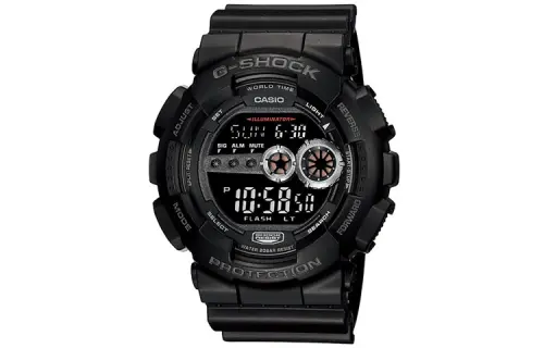 CASIO Men DIGITAL Series Black Watch GD-100-1B
