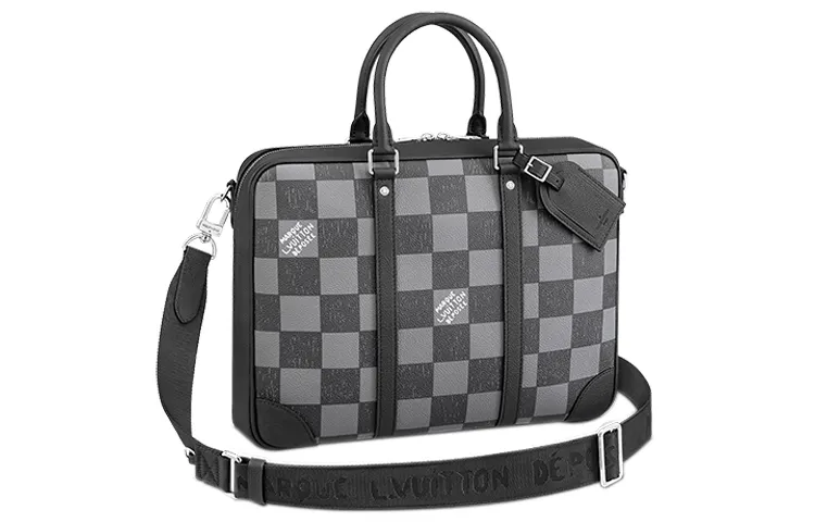 LOUIS VUITTON Sirius Briefcase Graphite