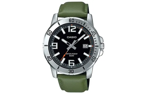 CASIO Men Standard Series Black Watch MTP-VD01L-3BV