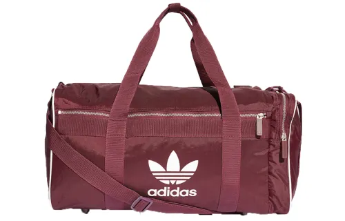 Adidas Originals Polyester Bucket Bag, Crossbody, One Shoulder Handbag Unisex Burgundy