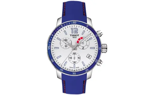 TISSOT Time Jog Collection Quartz Movement Men's Watches Watch 42mm White Dial Stainless Steel Case