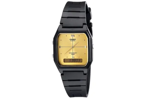 CASIO Men DRESS Gold Watch AW-48HE-9A