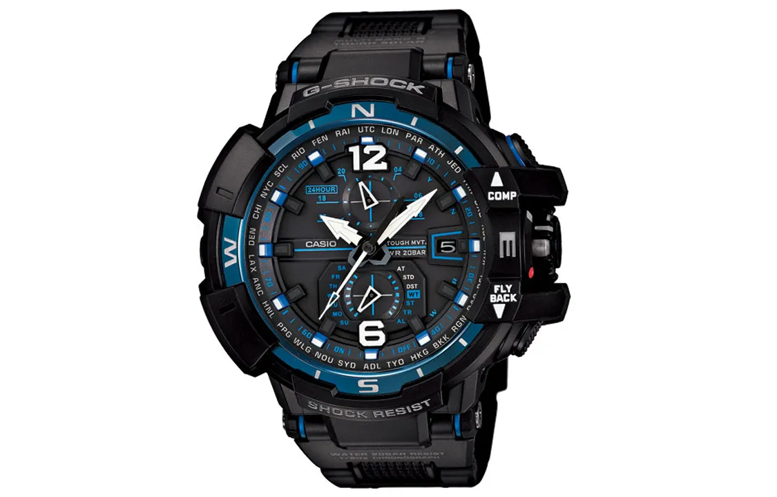 CASIO Men 48mm Black Watch GW-A1100FC-1A