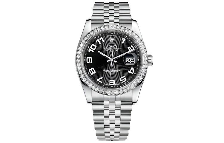 ROLEX Rolex, mechanical waterproof mechanism, fashionable men's watch, black dial, style, 36mm