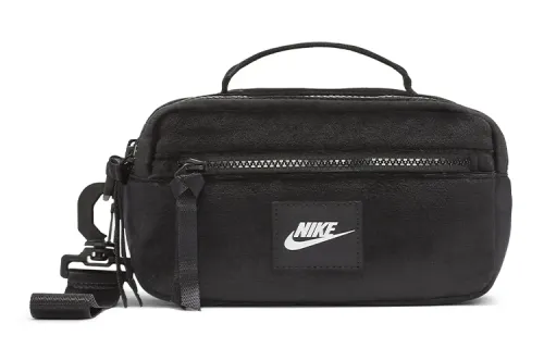 Nike Polyamide Shoulder Bag, Crossbody Bag, Handbag Regular Unisex Black