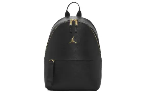 Jordan Leather Backpack Regular Unisex Black