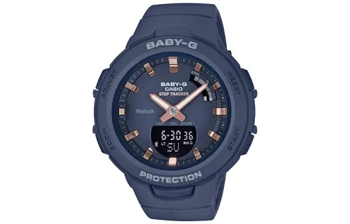 CASIO Women's BABY-G Blue Watch BSA-B100-2A