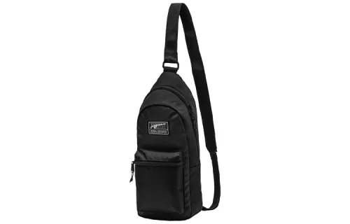 PUMA Fabric Shoulder Bag Unisex Black