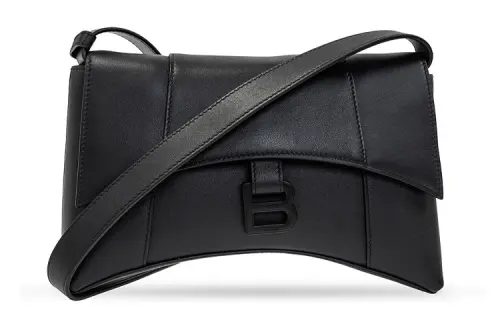 Balenciaga Cotton Shoulder Bag, Crossbody Bag Mini Women's Black