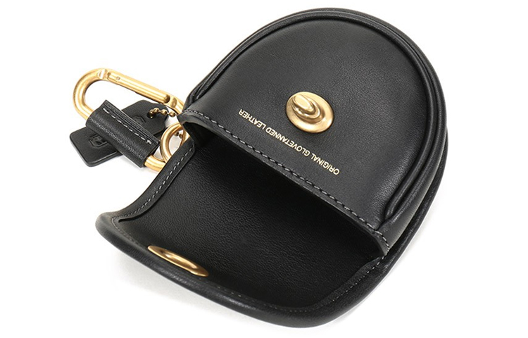 Женская сумка COACH Bag Charms (черная) — фото 6