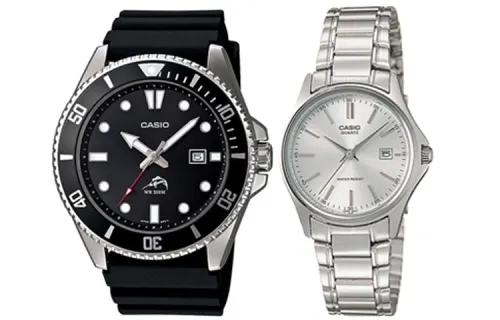CASIO Unisex Pair Table Series White Watch