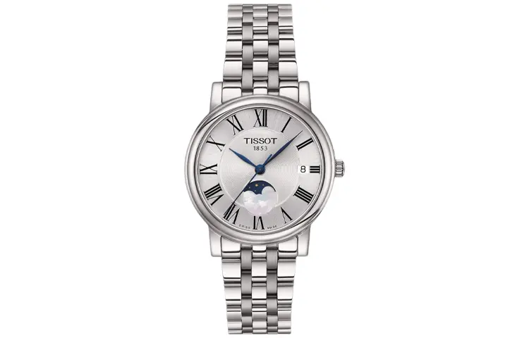 TISSOT Kason Zen I Collection Quartz Movement Women's Watch 32mm Silver Dial Stainless Steel Case