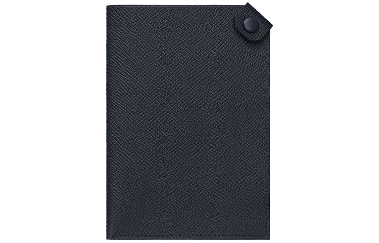 Женский обложка для паспорта Hermes Tarmac (индиго)
