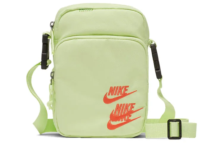 Nike Fabric Shoulder Bag Unisex Light Lime