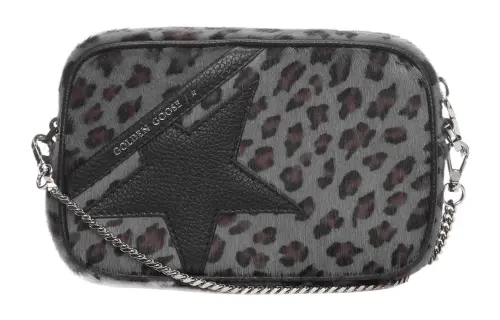 Golden Goose Leather Crossbody Bags Women's Gray