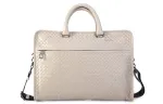 Bottega Veneta Cow Leather Crossbody Handbag Men's Gray