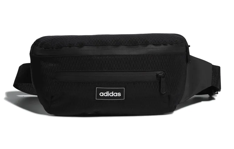Adidas Polyamide Sling Bag One Shoulder Crossbody Fanny Pack Unisex Black