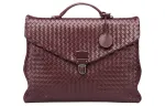 Bottega Veneta Cow Leather Handbag Regular Women's Red