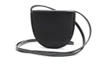 LOEWE Heel Cow Leather Horseshoe Bag, Shoulder Bag Mini Women's Black