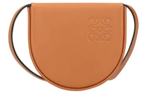 LOEWE Heel Cow Leather Horseshoe Bag, Shoulder Bag Regular Women's