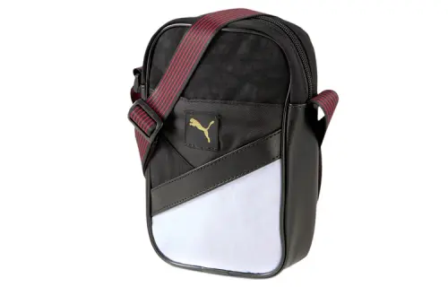 PUMA Nylon Crossbody Bags Regular Unisex Black/White