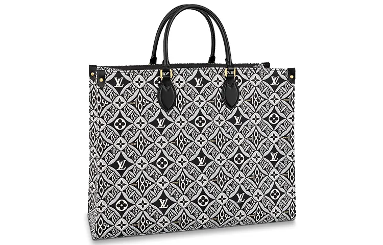 LOUIS VUITTON Cow Leather Jungle Bag, Tote Bag, Shopping Bag, Shoulder Bag, Handbag Large Women's Gray