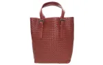 Bottega Veneta Sheepskin Handbag Women's Red
