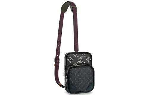 LOUIS VUITTON Amazone Sling Monogram Eclipse Patchwork Multicolor