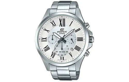 CASIO Men EDIFICE White Watch EFV-500D-7A